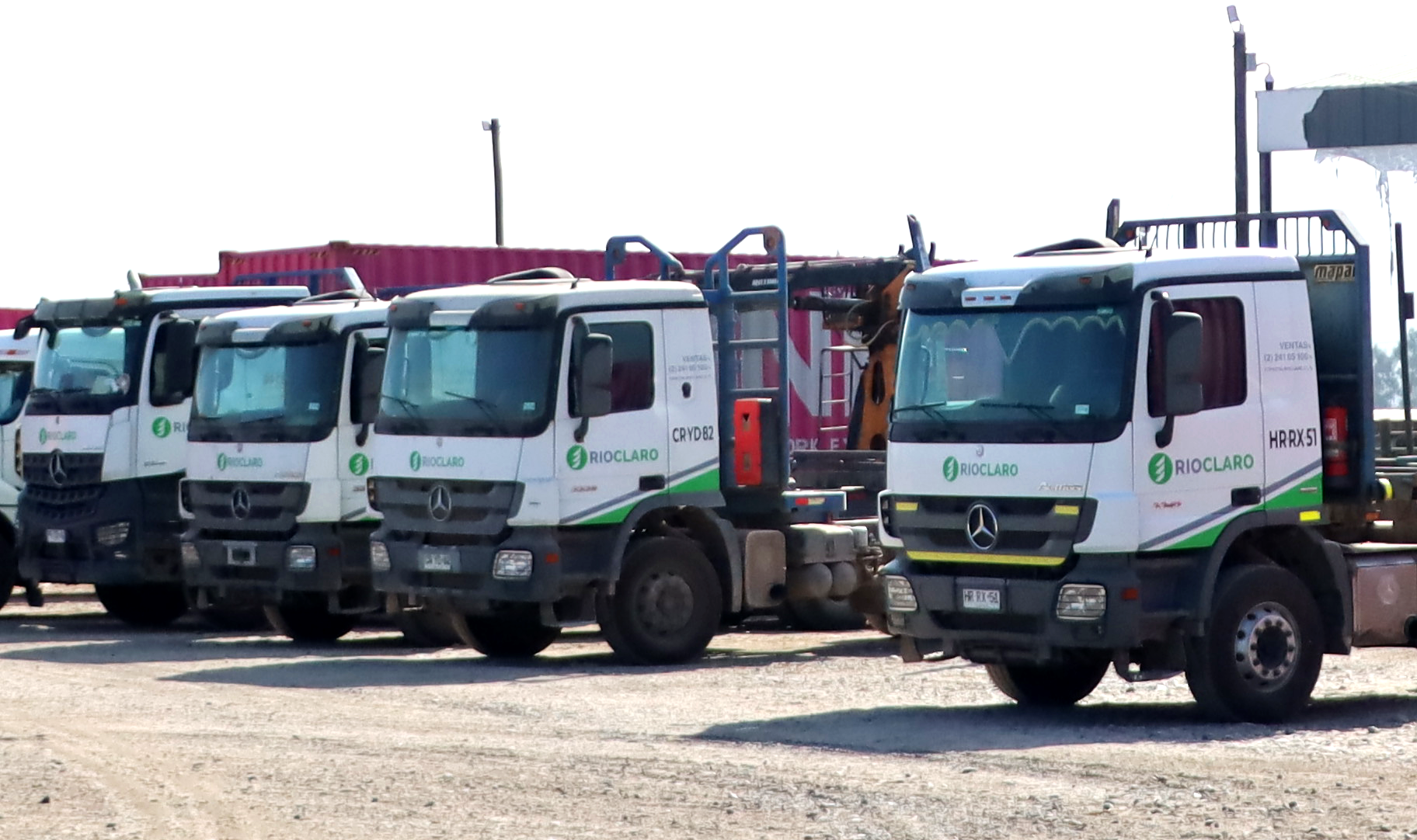 Camión industrial para transporte